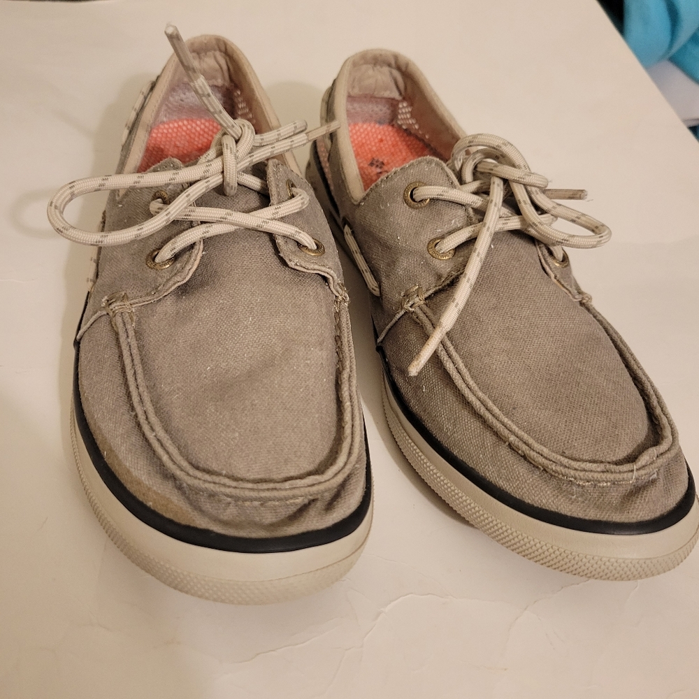 Columbia Vulc N Vent Canvas Boat Shoes 10 - Picture 3 of 8